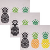 SWEDEdishcloths - Cellulose Sponge Dish Towels - Set of 3 Pineapple Swedish Dish Cloths