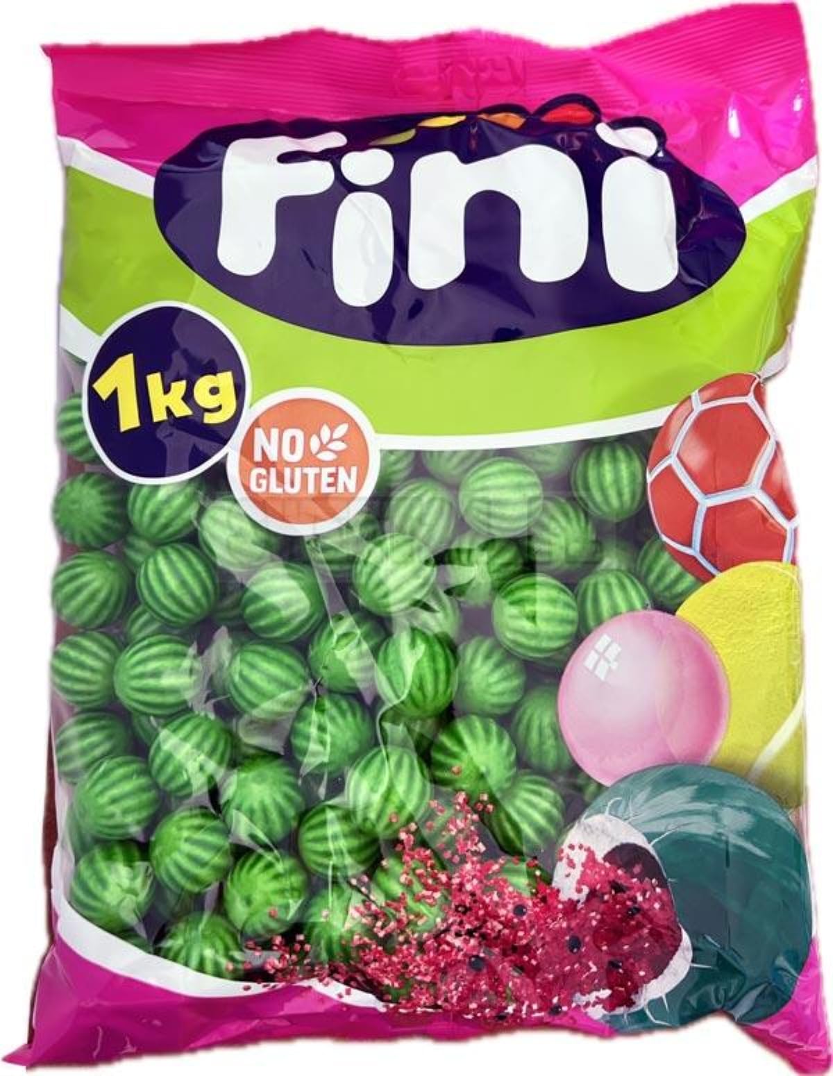 Fini, Fizzy Melon Bubblegum (Meloner Fizzy Bubbl) (2 Lbs)