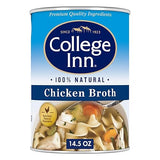 College Inn Chicken Broth 99% Fat Free, 14.5 Ounce, Clear (322300)