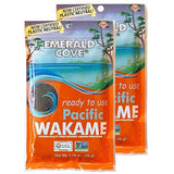 Emerald Cove Pacific Wakame, Dried Seaweed, Non-GMO, Naturally Gluten-Free, Resealable Bag, 1.76 oz (2 pk)