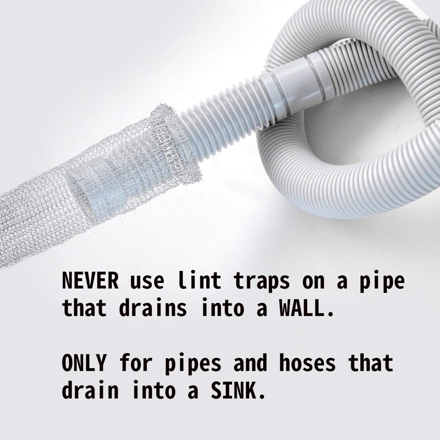 48 PCS Lint Traps Washing Machine Lint Trap Stainless Steel lint Snare Traps Laundry Mesh Washer Hose Filter Washing Machine Lint Snare, Lint Traps