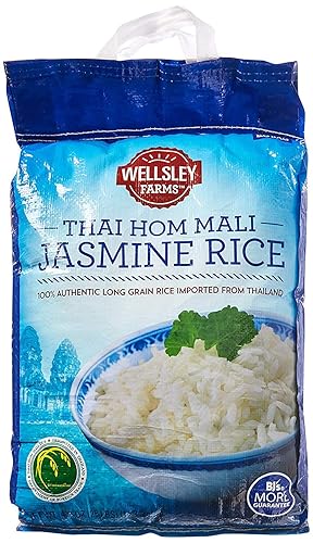 Wellsley Farms Thai Hom Mali Jasmine Rice, 25 Lb