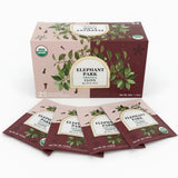 Elephant Park Premium Organic Single Origin Clove Black Ceylon Tea Bags 25 Count Individually Wrapped Herbal, All Natural Full Bodied Aromatic Flavor