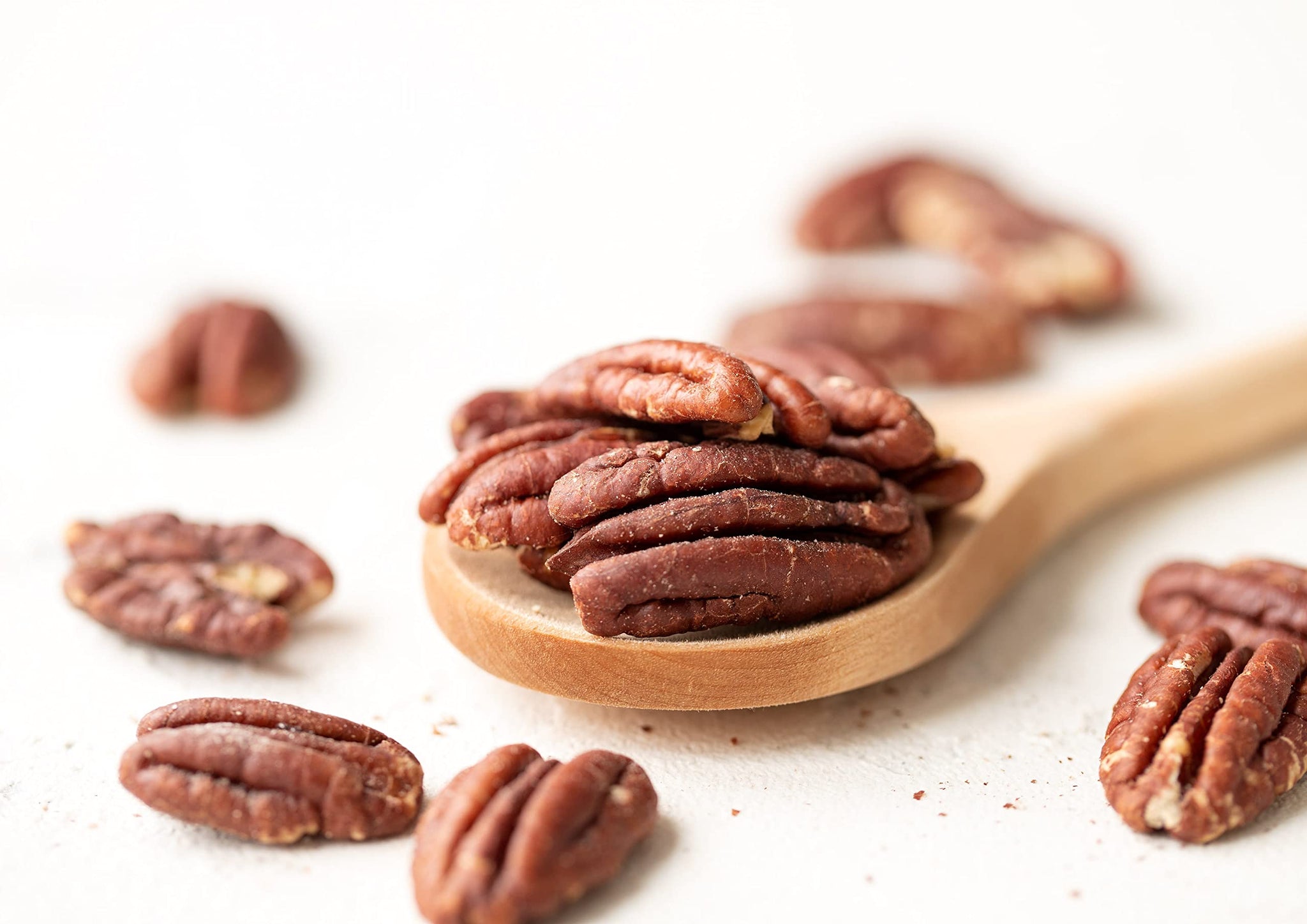Food to Live Dry Roasted Pecan Halves with Himalayan Salt, 1.5 Pounds Oven Roasted Lightly Salted, No Oil Added, Vegan Snack, Kosher, Keto. Good
