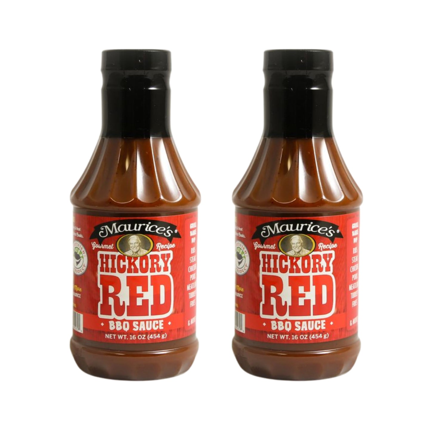 Maurice’s Gourmet Blend Hickory Red BBQ Sauce- Rich, Savory Carolina Barbecue Sauce with Smoke- Authentic Southern Carolina Barbeque Dressing