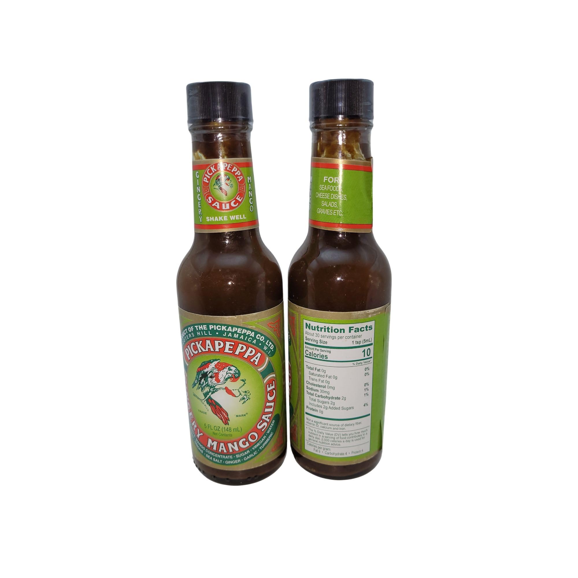 Real Jamaican Pickapeppa Sauce- Gingery Mango