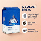 Bluestone Lane Coffee Beans, Riptide Espresso, Dark Roast, Whole Bean, 12 Ounce Bag