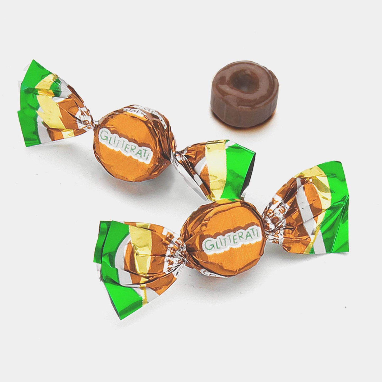 GLITTERATI Cocoamenta Original Italian Miniature Hard Candies, Distinctive Cocoa and Mint Blend Flavor, Individually Wrapped Gourmet Candy, 14 oz