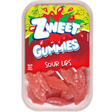 Zweet Gummies Sour Lips - 10 oz. Tub