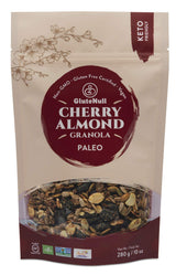 GluteNull Cherry Almond Granola, Keto Friendly, Gluten Free, Plant Based, No Sugar Added, 10oz