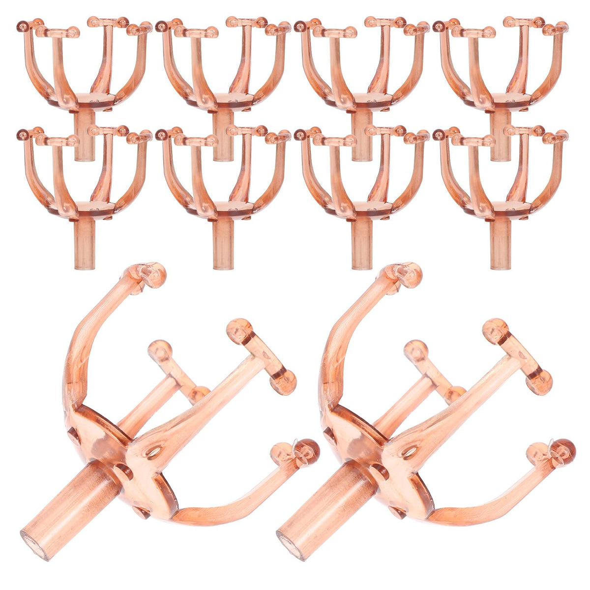 ULTECHNOVO 50pcs Chocolate Bouquet Holder Plastic Chocolate Truffle Support for Weddings Birthdays Valentine Day Create Elegant Floral Arrangements