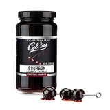 Collins Bourbon Cocktail Cherries - Drinks Garnish for Manhattan or Old Fashioned Cocktails and Desserts, Made with Award Winning Whiskey, 11 Ounce