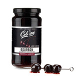 Collins Bourbon Cocktail Cherries - Drinks Garnish for Manhattan or Old Fashioned Cocktails and Desserts, Made with Award Winning Whiskey, 11 Ounce
