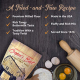 Cooper’s Best: Buttermilk Pancake and Waffle Mix (2.5 LB Bag) - Based On Original 1876 Recipe - An Old Favorite Perfect for Any Time - Premium Milled Flour - Made in the USA - 28 Servings