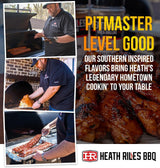 Heath Riles BBQ Sauces, Sweet BBQ Sauce, Pit Master Barbecue Sauce For Meat, Marinades, Dressings, 3 bottles,16 oz.