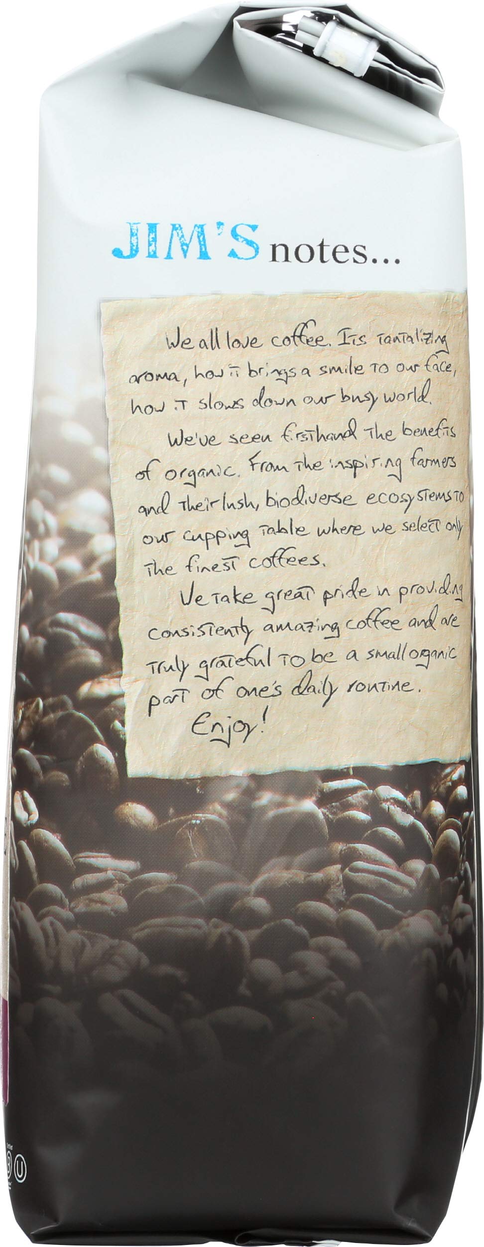 Jims Organic Coffee Happy House Blend, 12 oz