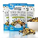 BeanVIVO Healthy Snacks for Adults & Kids with 7g Protein & 5g Fiber per Serving with Dried Edamame, Roasted Cashew and Chickpeas - Vegan & Gluten