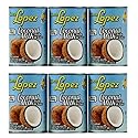Coco Lopez coconut milk 6 cans 13.5 onz