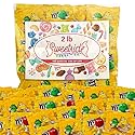 M&M Bulk Candy Bags 2Lbs - Milk Chocolate Peanut Butter Peanuts for Party Bags - Peanut Butter Ideal for Holidays, Parties, Bulk Candy Individually