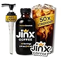 Jinx Coffee Concentrate - 50x Stronger Cold Brew Coffee | Strong Caffeine Concentrated Liquid, Perfect for Instant Hot or Iced Coffees, Cold Brew