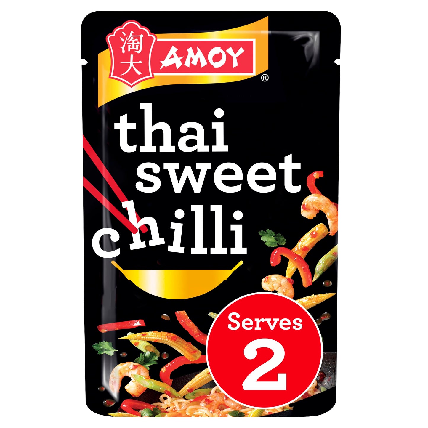 Amoy Straight to Wok Sweet Thai Chilli Stir Fry Sauce (120g)