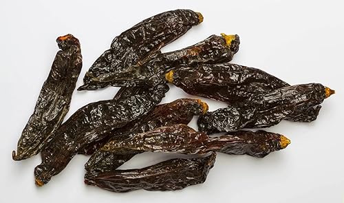 Essential Spice Dried Aji Panca Chilies - Mild Heat with Deep Fruity, Smoky Flavor - Whole Dried Peruvian Chilies for Stews, Sauces, Marinades