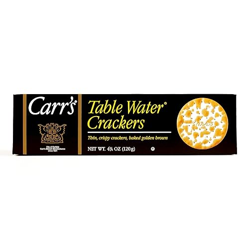 Carr's Table Water Crackers 4.25 oz each (2 Items Per Order)