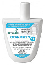 TimeMist 1047941 Virtual Janitor Refill, 10.5 oz Bottle, Clean and Fresh, 12/Carton