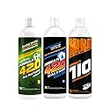 Formula 420 Bundle Pack : 1 Bottle ALL NATURAL Pipe Cleaner - Cleans - Glass, Pyrex, Metal, Ceramic 16 oz, 1 Bottle Soak-N-Rinse 16 oz & 1 Bottle
