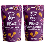 Just The Fun Part | Bite-Size Crispy Mini Waffle Cones | Filled With Premium Belgian Chocolate | Great For Snacks, Desserts, Grab & Go | Kosher | 4.23