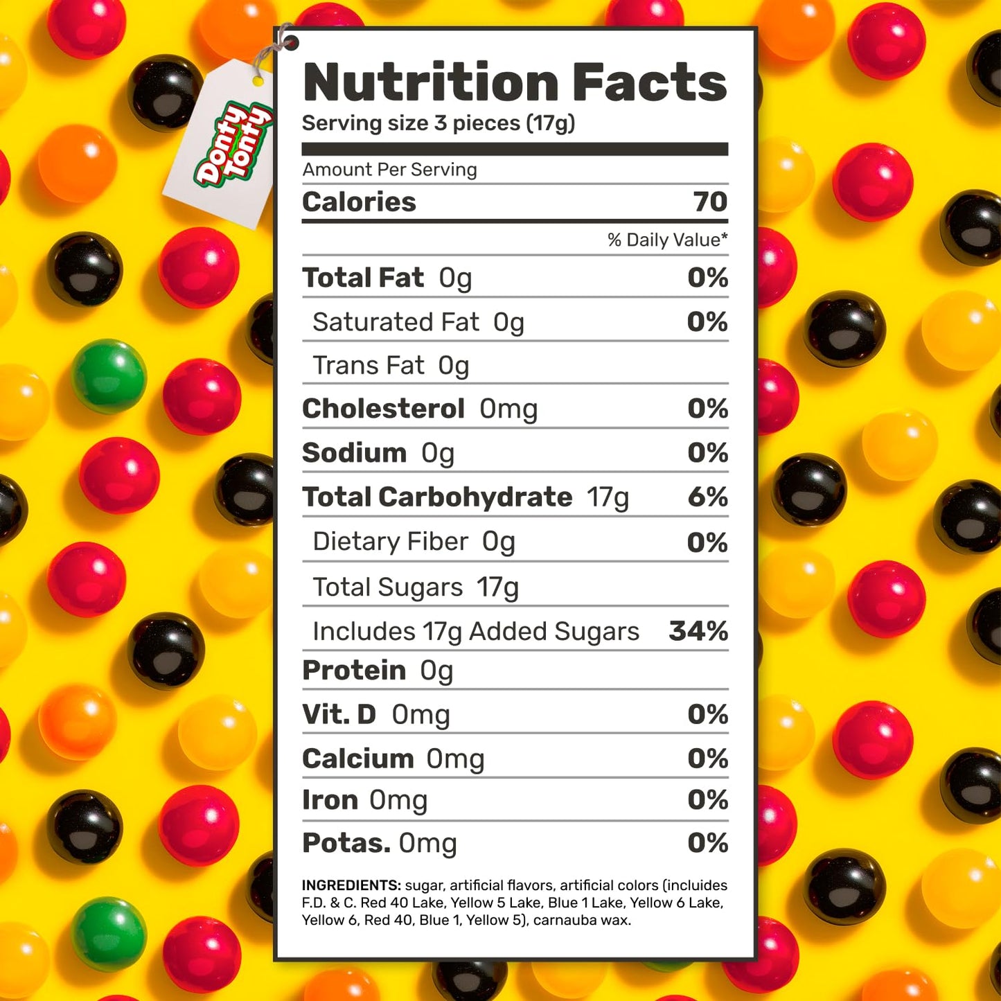 JAW BREAKERS Hard Candy 4 lb - 5 Assorted Fruit Flavors, Individually Wrapped, Bulk