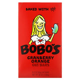 BOBOS OAT BARS Cranberry Orange Oat Bar 12 Count, 3 OZ