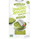 Wholly Avocado Smashed Avocado Minis, 2 oz Plastic Cup (Pack of 4)