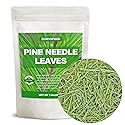 Dried Pine Needle Tea, 7.0oz(200g), 100% Wild Pine Needles Herbal Tea, Cut & Sifted