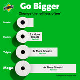 Bounty Select-A-Size Paper Towels, White, 2 Triple Rolls = 6 Regular Rolls