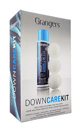 Grangers Down Care Kit with Wash + Repel for Down 2 In 1 (10 oz) and 3 Reusable Dry Balls To Restore Down Loft"