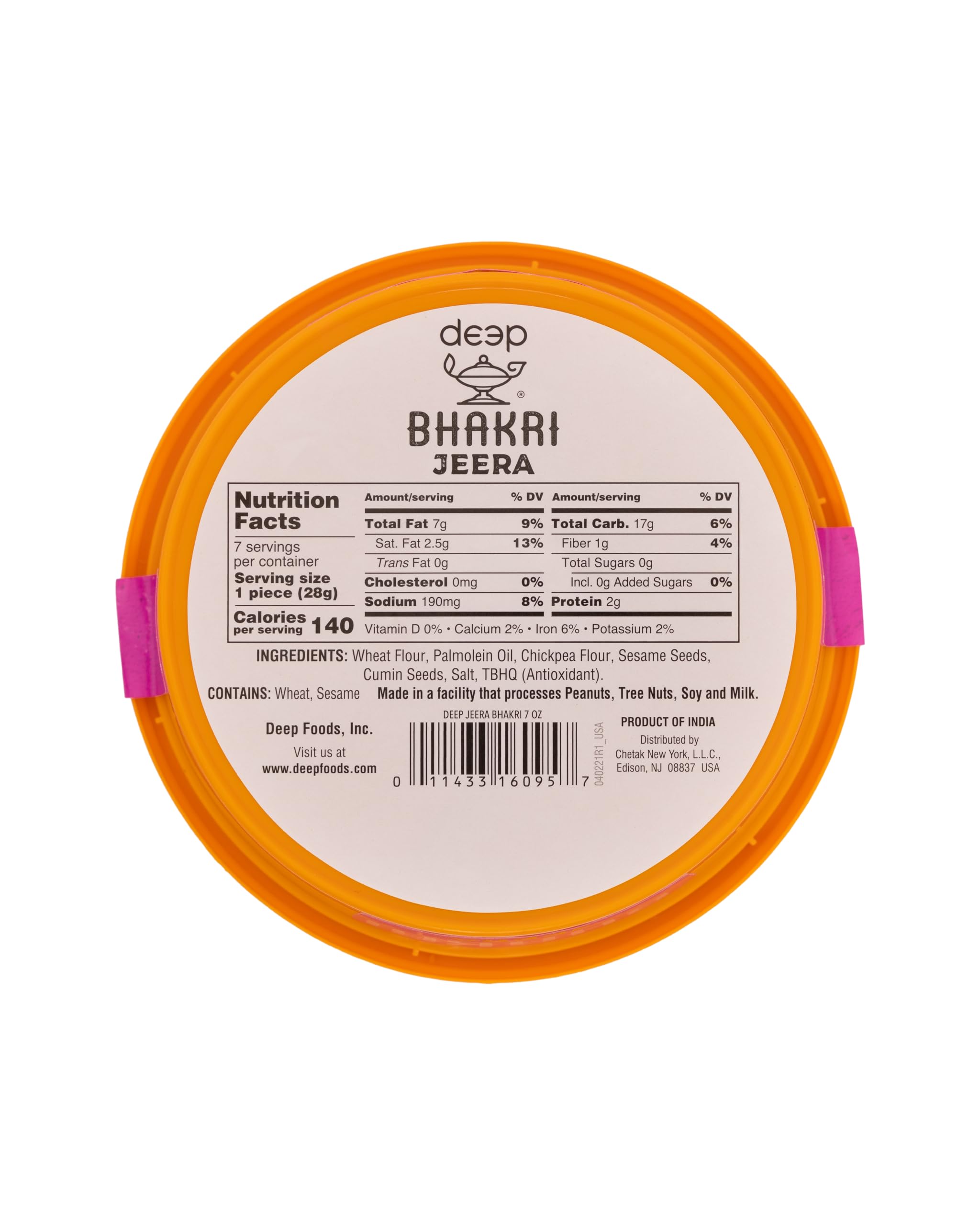 Jeera Bhakri (7oz)