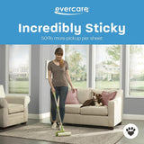 evercare Pet Mega Extreme Surface Coverage 50 Layer Lint Roller Refill for Cleaning Debris Off of Clothes and Furniture, 3 Pack