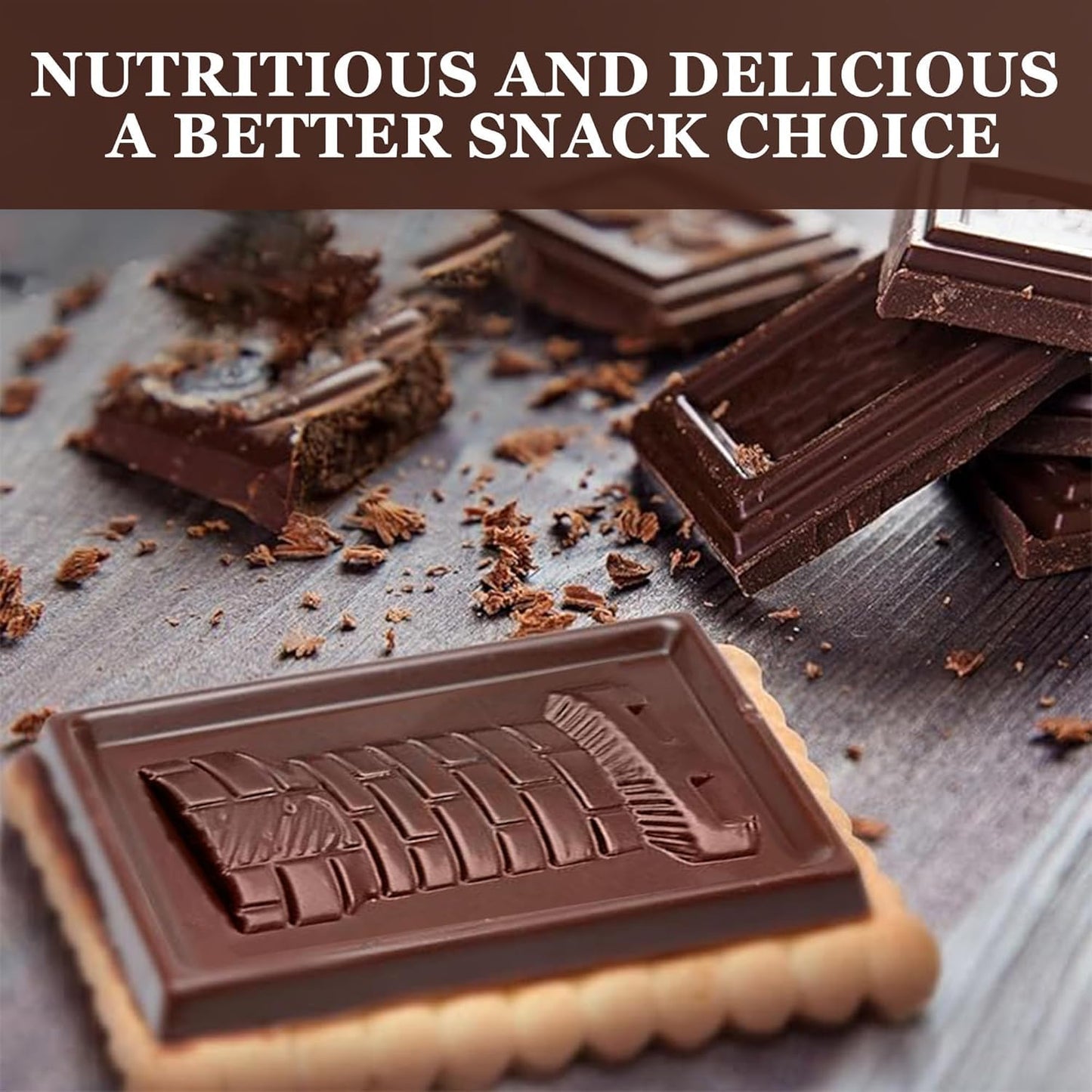 Natural Nectar Petit Biscuit Dark Chocolate 5.29 oz - Crisp European-Style Biscuits with Rich Dark Chocolate; Snack Cookies for Coffee, Tea & Dessert