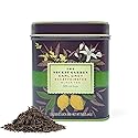 Premium Earl Grey Bergamot Decaf Tea Bags 50 Pack Designer Tin, Crafted in Sri Lanka, Naturally Decaffeinated Herbal Teabags Full Bodied Flavor, Keto