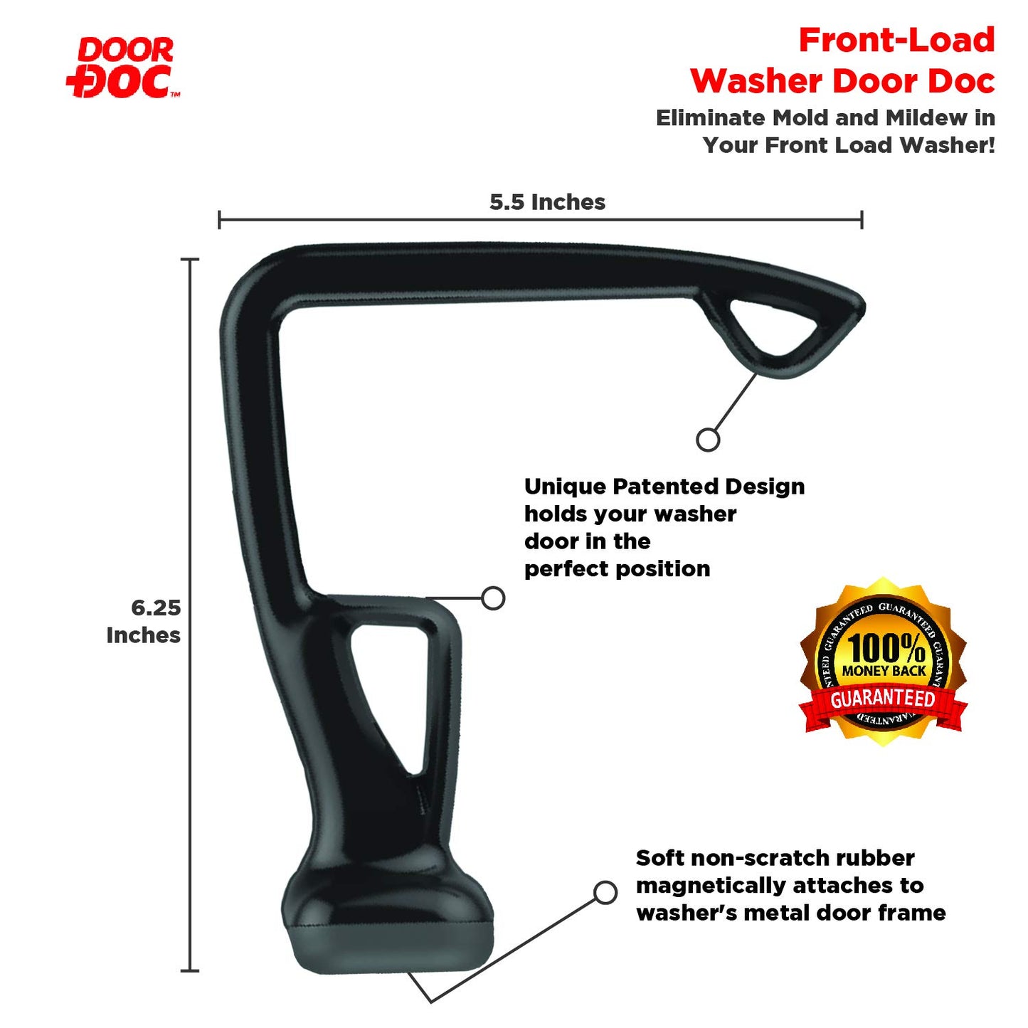 Door-Doc. Your washing machine NEEDS this, your family deserves fresh laundry, free of odor causing moisture! Stop washer odors for GOOD Simple fix