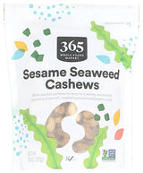 365 by Whole Foods Market, Cashews, Seaweed Seasoned, 10 Ounce