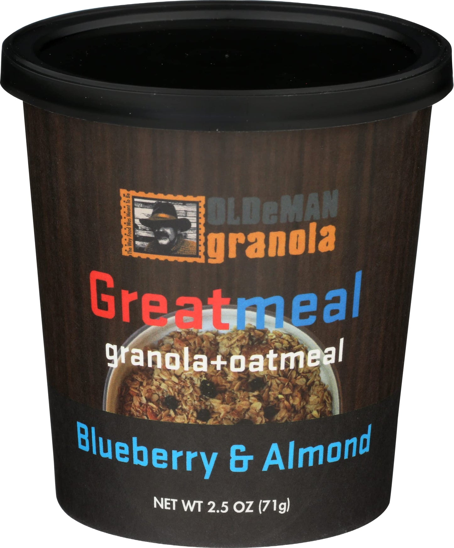 Olde Man Granola, Granola Oatmeal Blueberry Almond, 2.5 Ounce