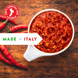 L'Oro Del Sud Crushed Calabrian Chili Pepper Paste, Spread, 2.2 lb (1 Kg)