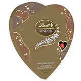 Lindt LINDOR Assorted Chocolate Truffles Heart, Valentine's Day Assorted Chocolate Candy with Truffle Center, 5.5 oz.