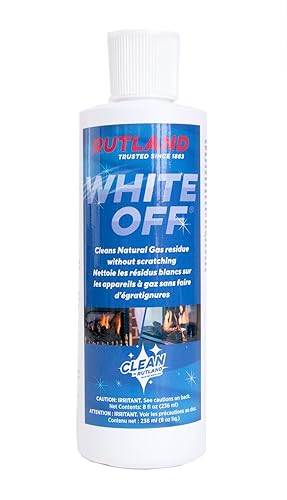 Rutland White Off, Gas Fireplace Glass Cleaner Cream, 8 Fl Oz