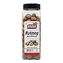 Badia Nutmeg Whole, 16 oz - Ideal for Baking, Cooking Sweet & Savory Dishes - Aromatic & Flavorful Spice