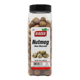 Badia Nutmeg Whole, 16 oz - Ideal for Baking, Cooking Sweet & Savory Dishes - Aromatic & Flavorful Spice