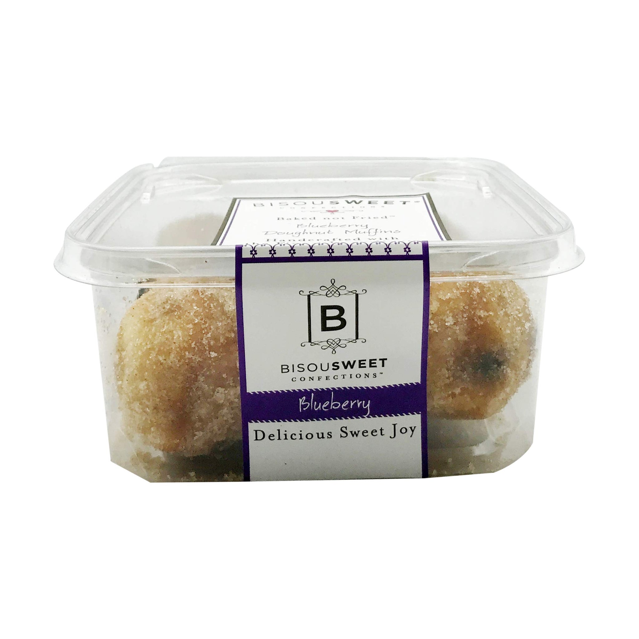 Bisousweet Confections Blueberry Doughnut Muffins, 9 OZ