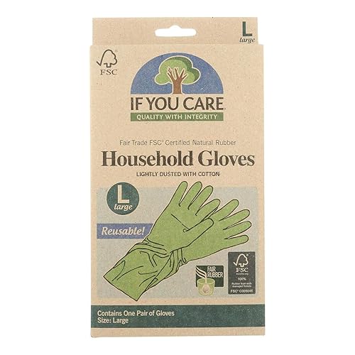 YOU CARE GLOVES,LARGE,HOUSEHOLD, 1 PAIR